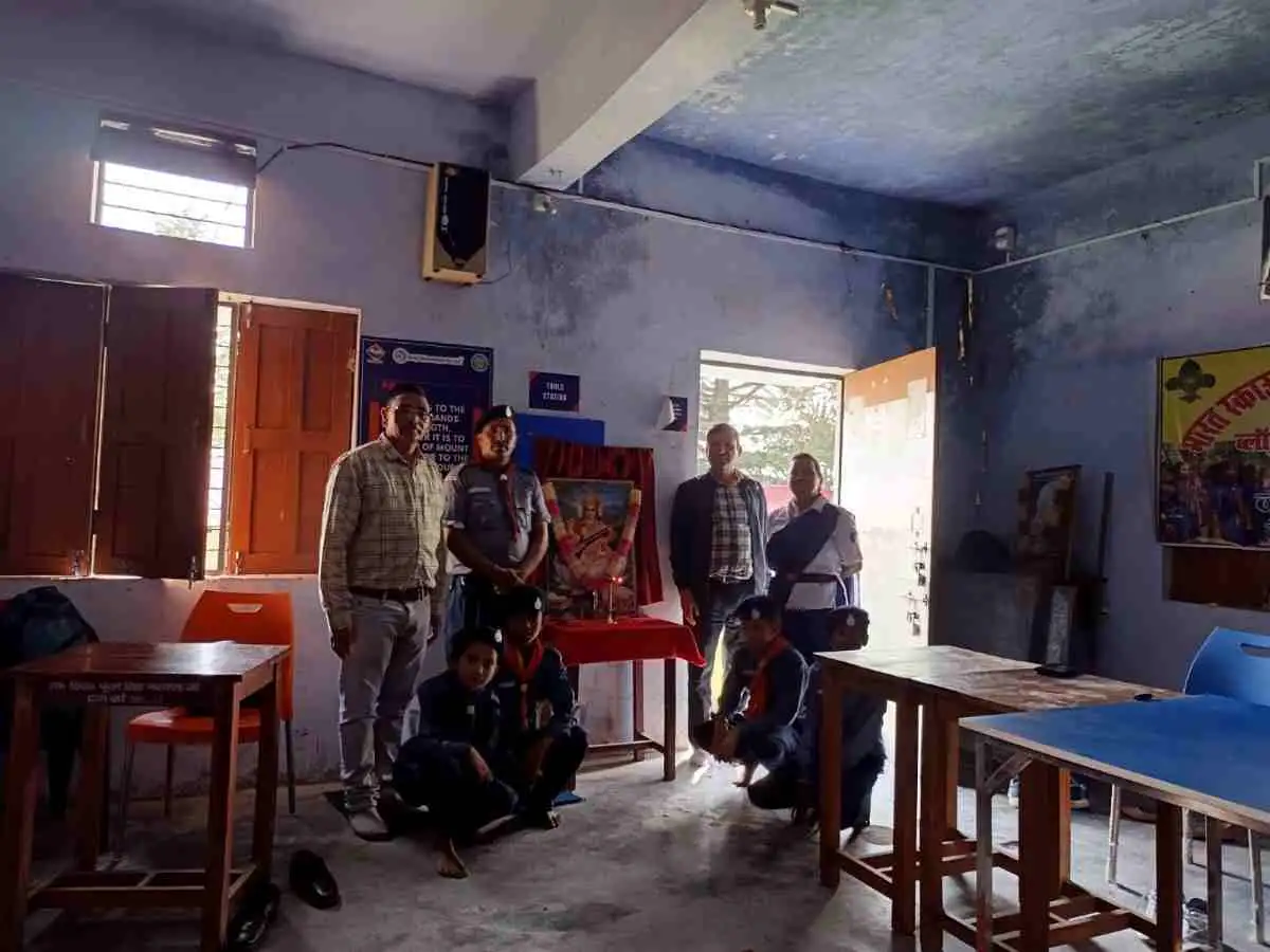 लोहाघाट:जीआईसी खेतीखान में पांच दिवसीय स्काउट गाइड शिविर का शुभारंभ
