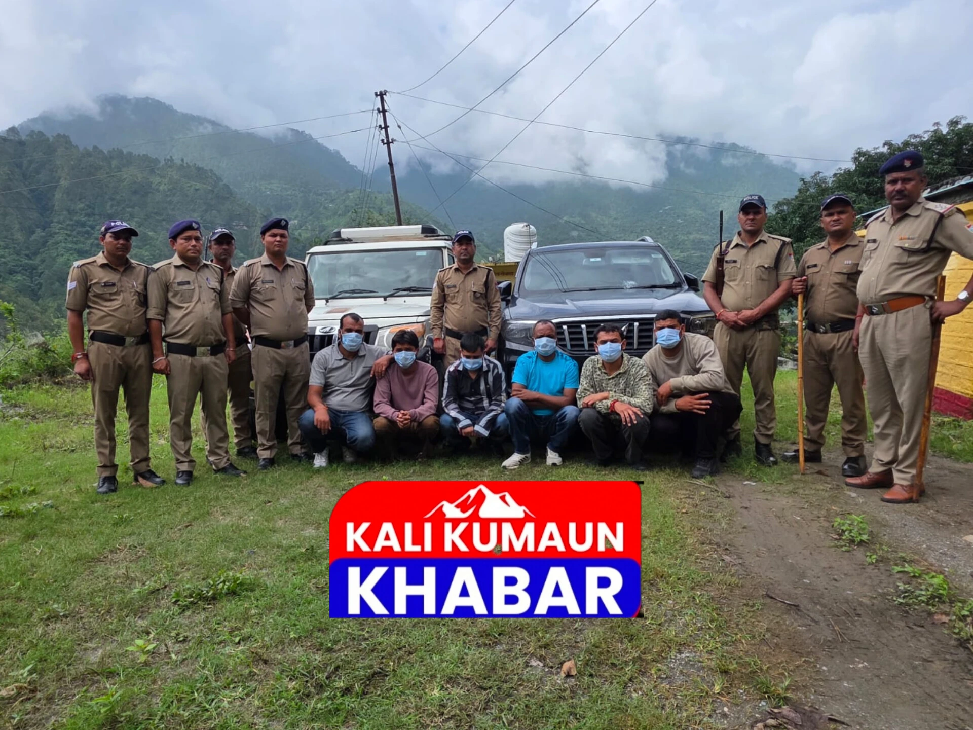 नैनीताल:बेतालघाट फायरिंग कांड के 6 आरोपियों को पुलिस ने किया गिरफ्तार।  गोली लगने से एक युवक हुआ था घायल।