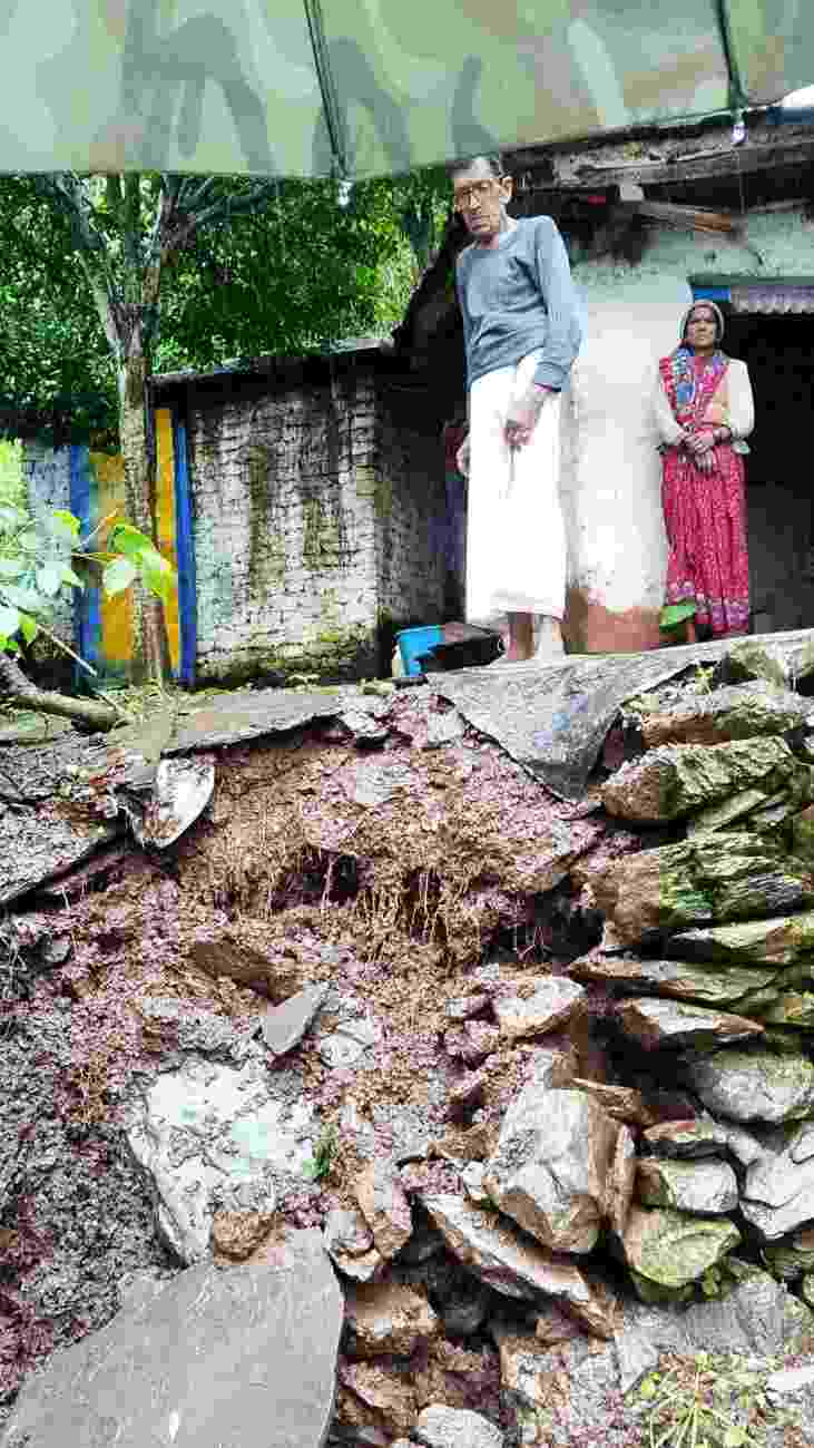 लोहाघाट में आपदा से बड़ा नुकसान 193 शिकायते दर्ज।